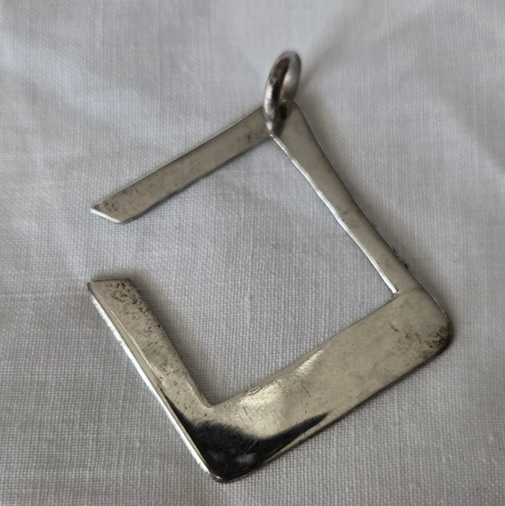 925 Silver Square Pendant